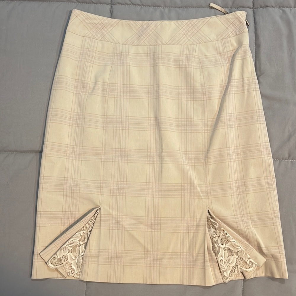 Valerie Stevens dress skirt with lace detail